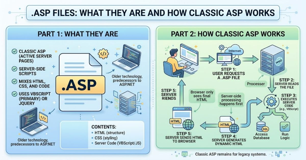 .asp Files: What They Are and How Classic ASP Works