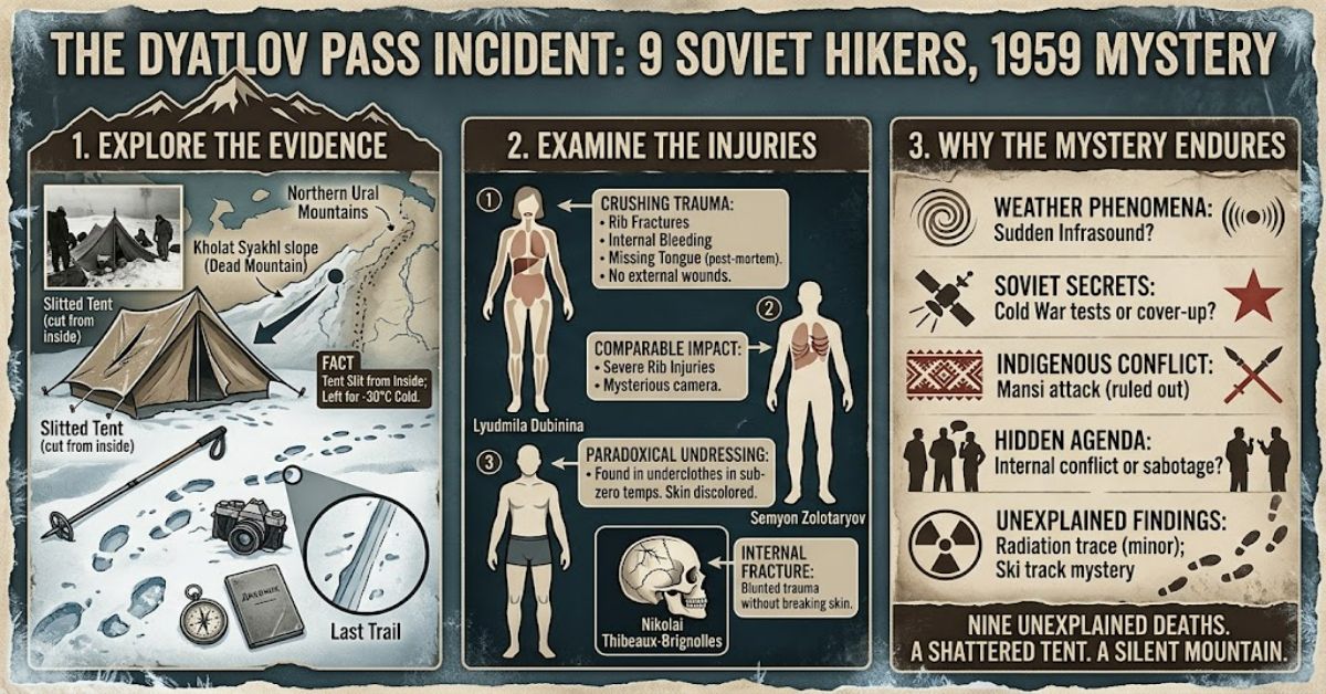 Dyatlov Pass Incident: What Happened to the Nine Hikers?